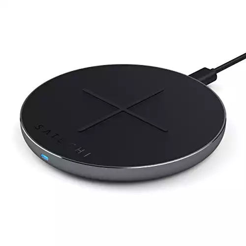 Satechi Qi-Certified Aluminum Type-C Wireless Charger